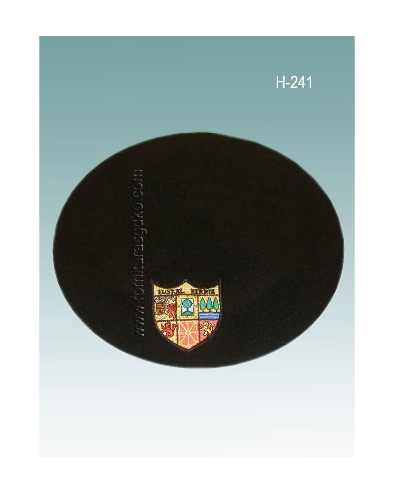 Boina con el escudo de Euskal Herria H241 - 1