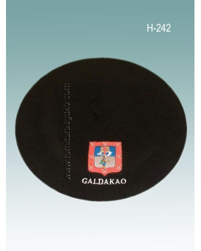 Boina con el escudo de Galdakao H242 - 1