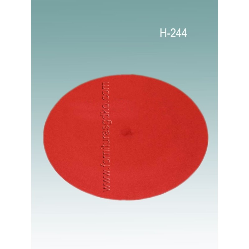 Boina roja H244 - 1