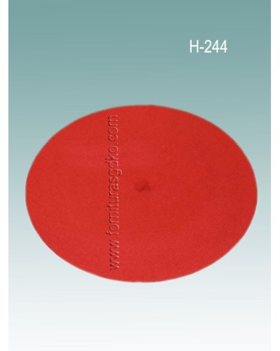 Boina roja H244 - 1