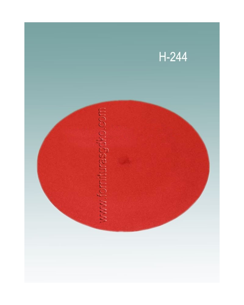 Boina roja H244 - 1