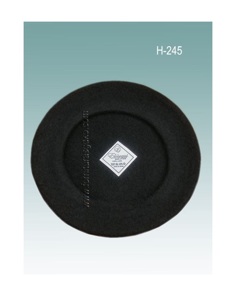 Txapela beltza H245 - 2