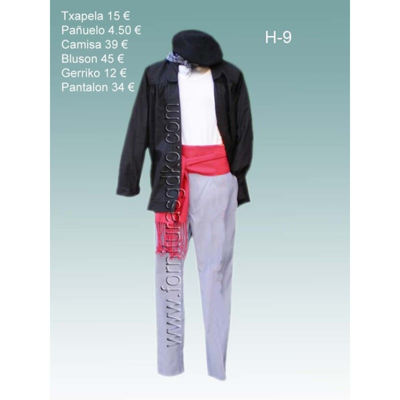 Traje baserritarra H9. - 1