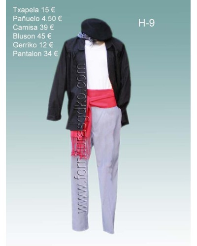 Traje baserritarra H9. - 1