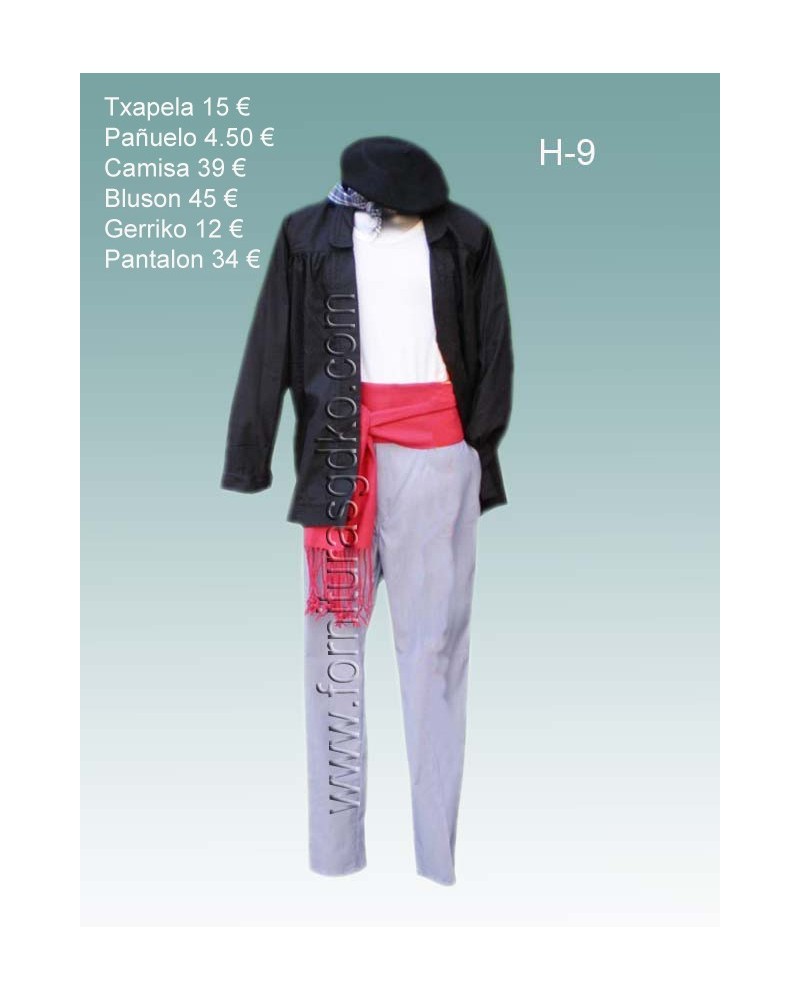 Traje baserritarra H9. - 1