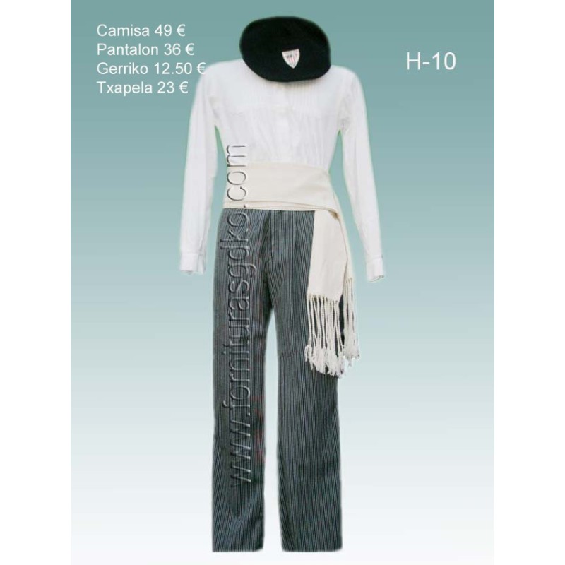 Euskal jantzia ezkontzetarako H10 - 2