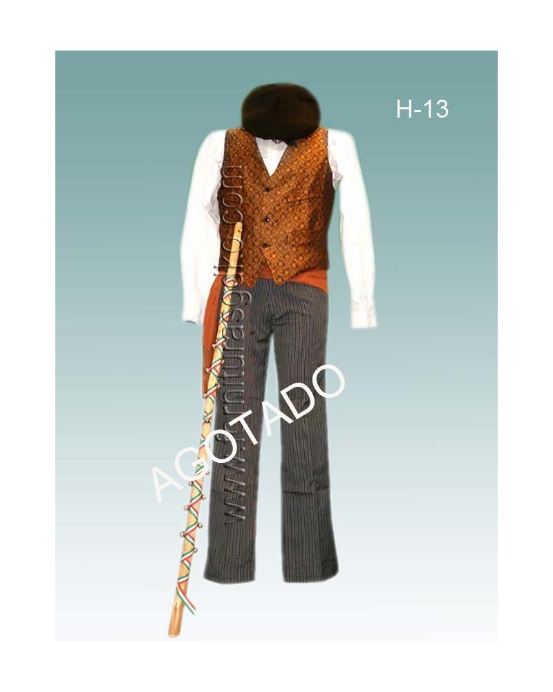 Traje aldeano hombre H13. - 1