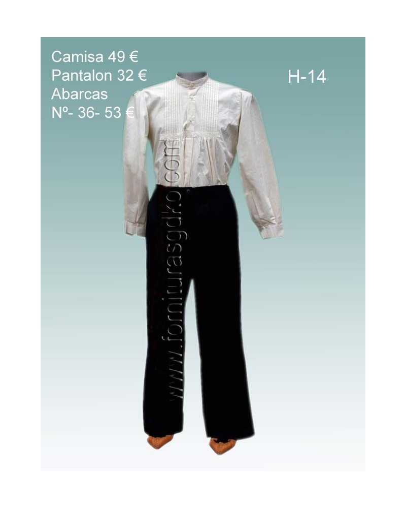 Traje vasco hombre H14 - 1