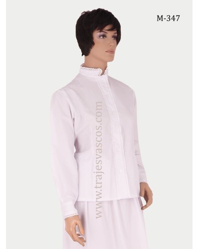 Blusa vasca blanca M347 - 3