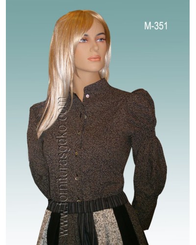 Blusa tradicional vasca M351. - 1