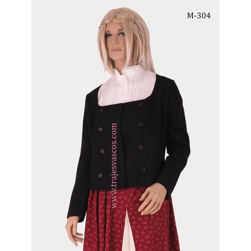 Emakume jaka beltza M304 - 4