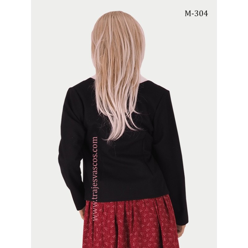 Emakume jaka beltza M304 - 6