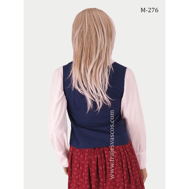 Emakume gerruntze mahonezko oihalaz egina euskal arrantzalearentzat M276 - 6