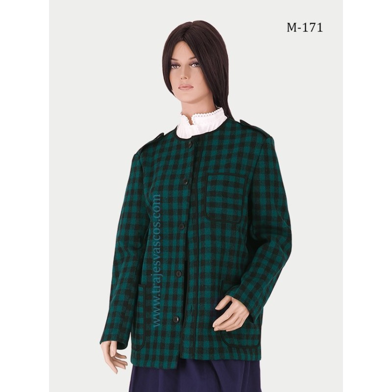 Kaiku kuadrudun berde eta beltza emakumearentzat M171 - 4