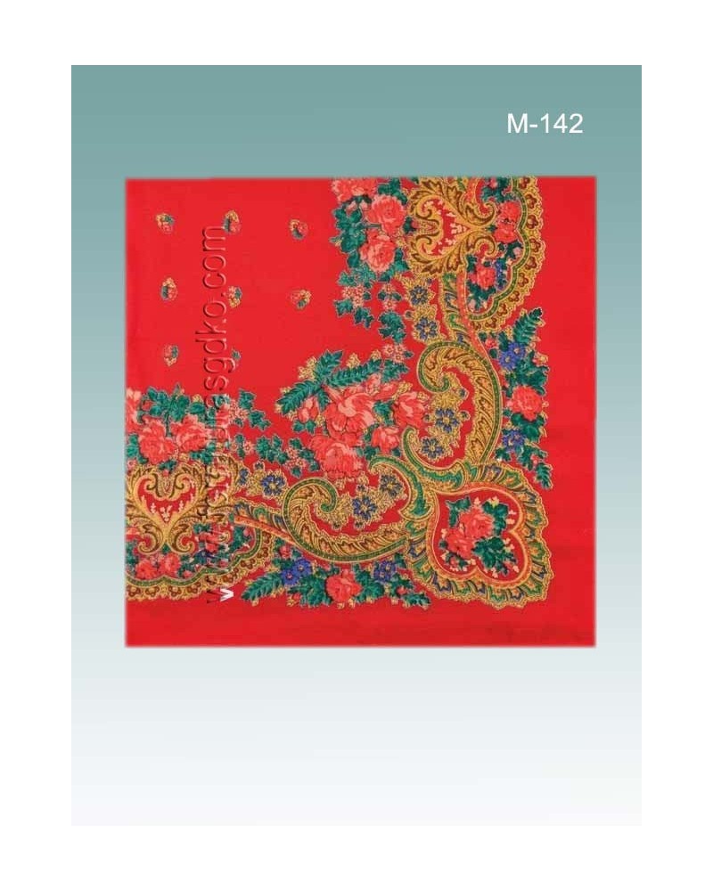 Pañuelo portugués rojo M142 - 1