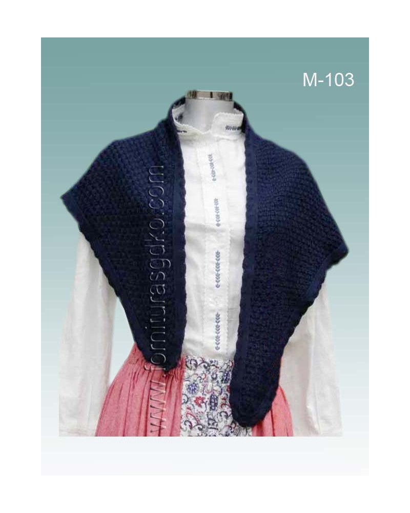 Toquilla negra de mujer M103 - 1
