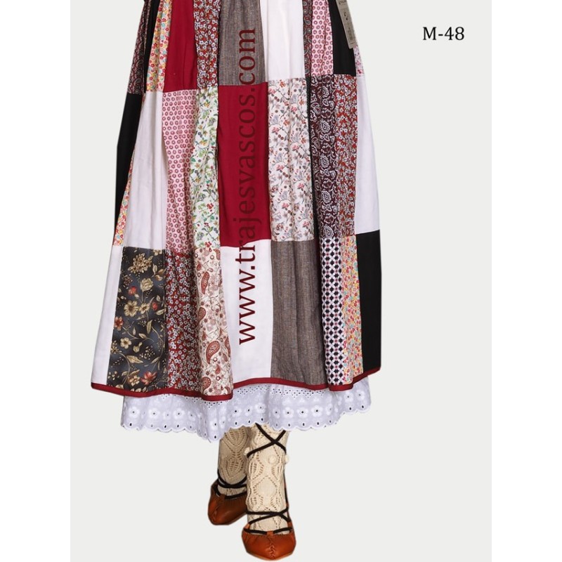 Traje de casera vasca para bodas M48 - 7