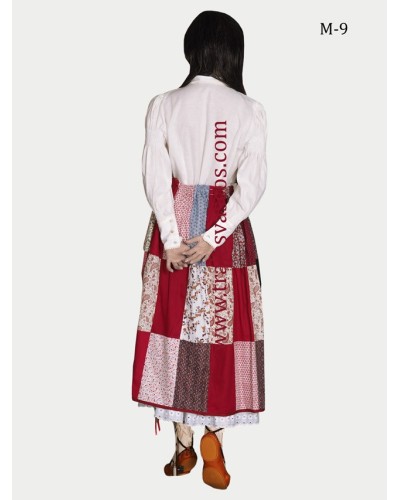 Falda con camisa para aldeana M9     - 5