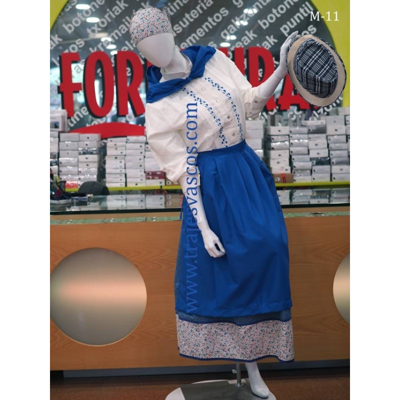 Conjunto completo ropa de arrantzale para mujer M11 - 1