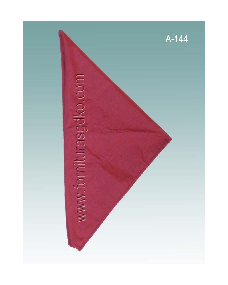 Pañuelo vasco liso para niña A144 - 1