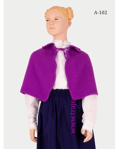 Toquilla capa para niña A102 - 1