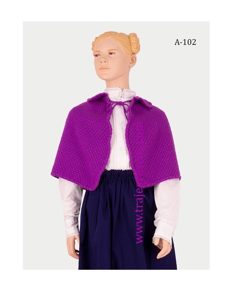 Toquilla capa para niña A102 - 1