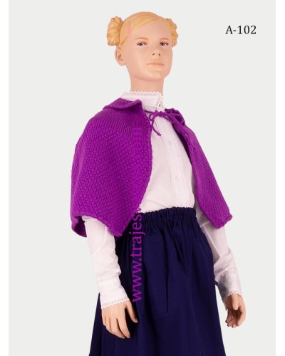 Toquilla capa para niña A102 - 3