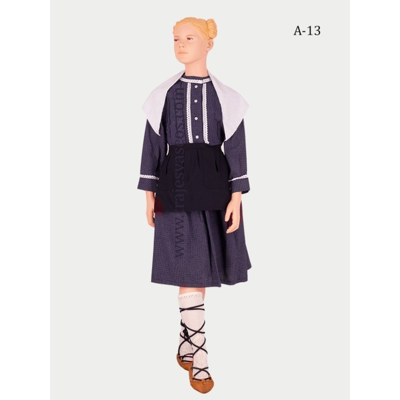 Traje  de caserita vasca A13 - 1