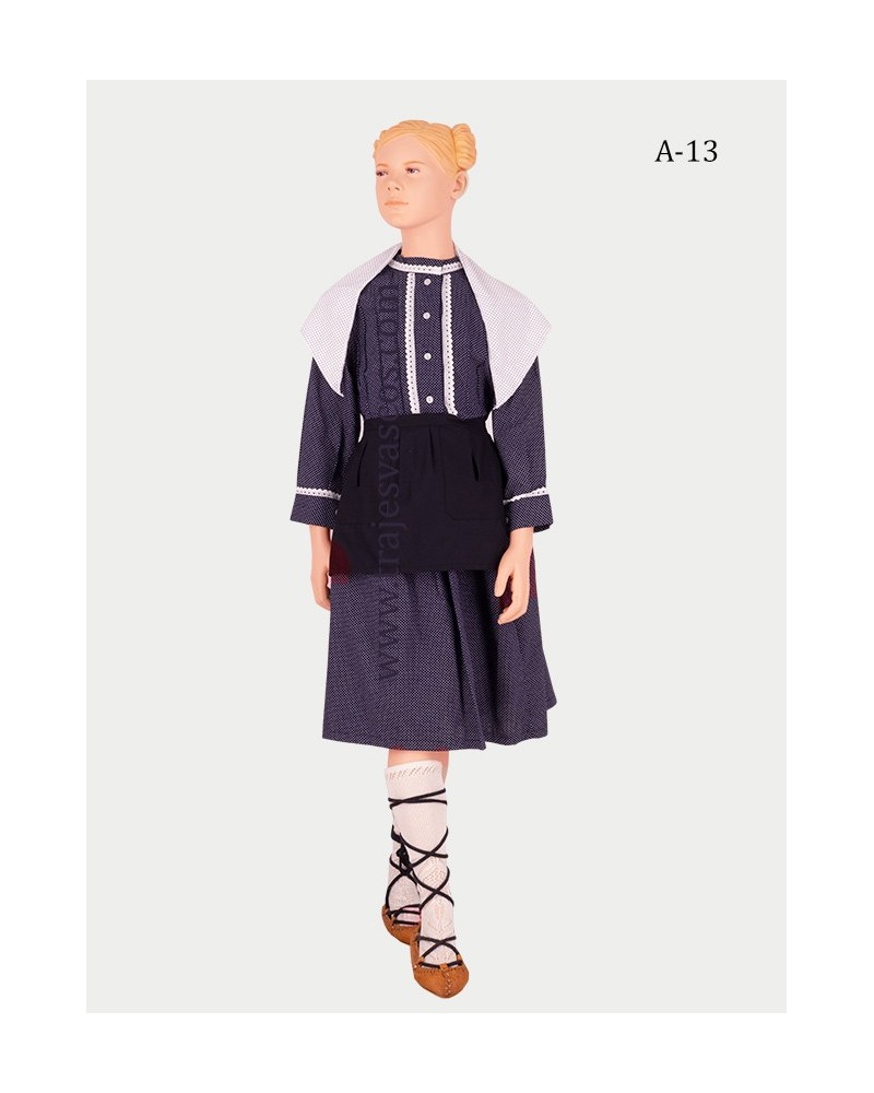 Traje  de caserita vasca A13 - 1