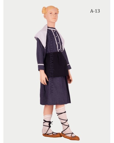 Traje  de caserita vasca A13 - 3