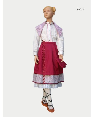 Traje de caserita vasca A15 - 1