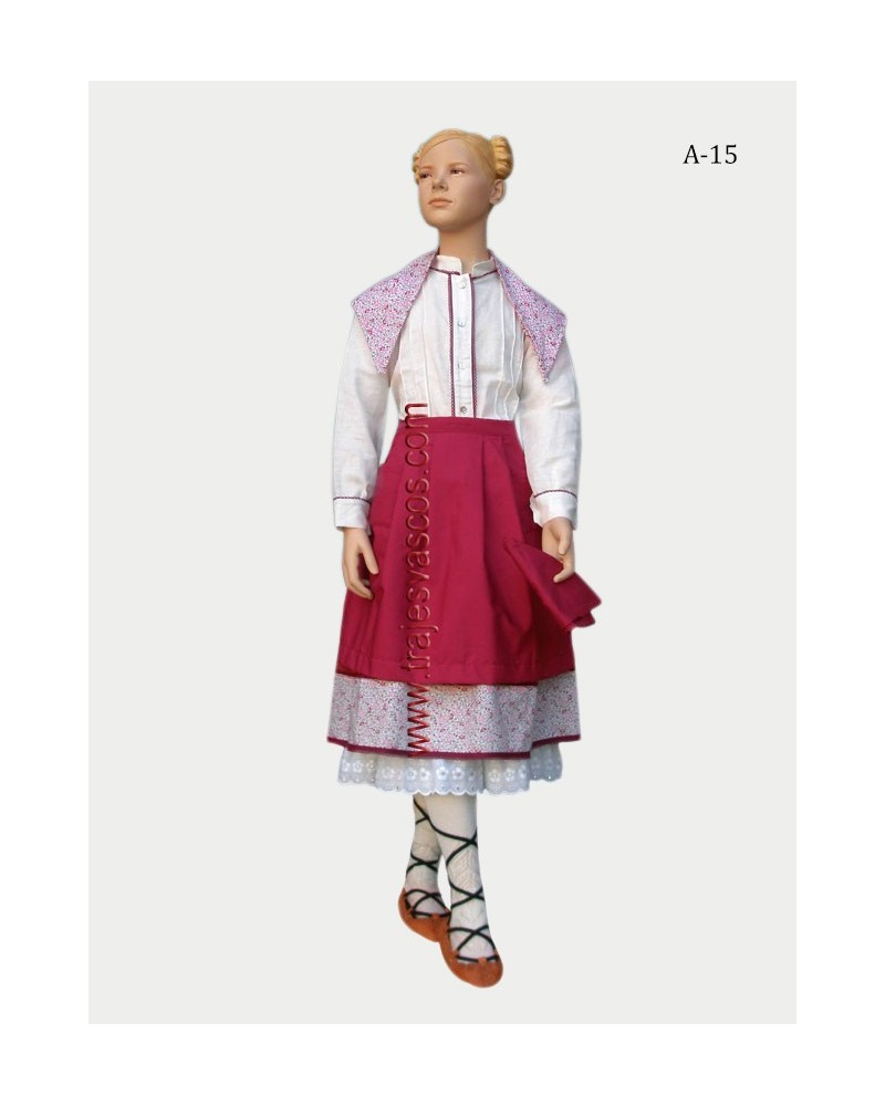 Traje de caserita vasca A15 - 1