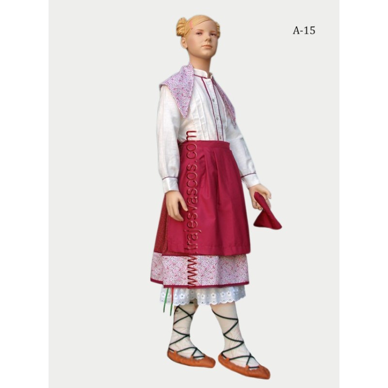 Traje de caserita vasca A15 - 3