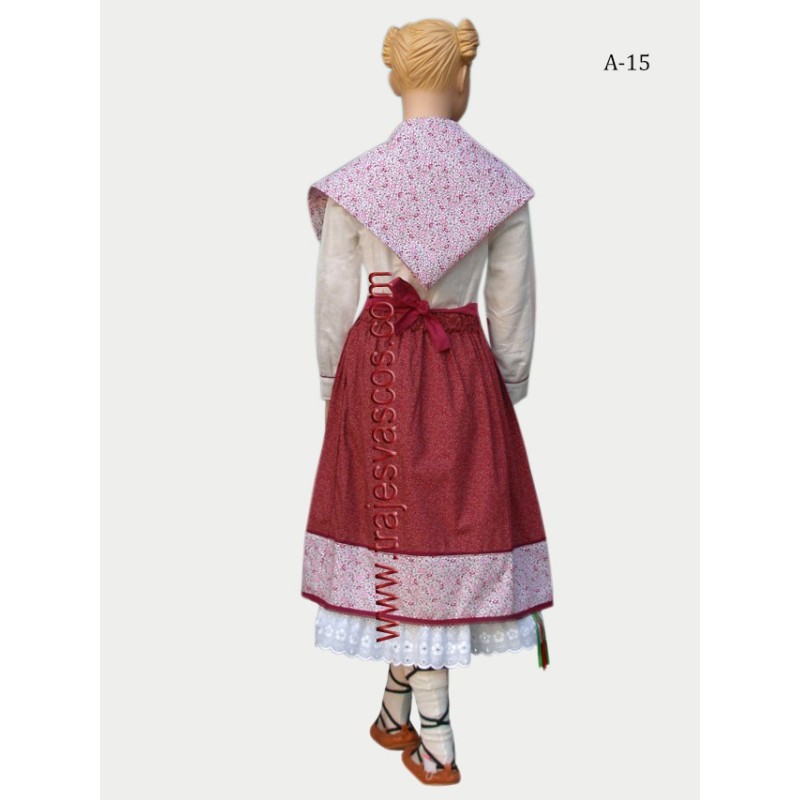 Traje de caserita vasca A15 - 5