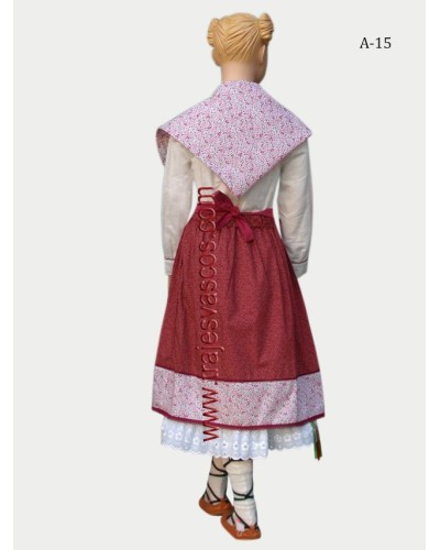 Traje de caserita vasca A15 - 5