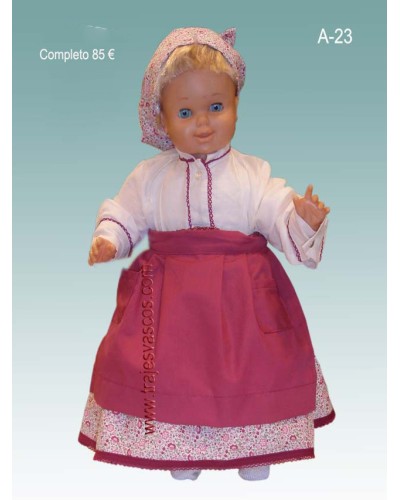 Traje  caserita  para bebe A23 - 1