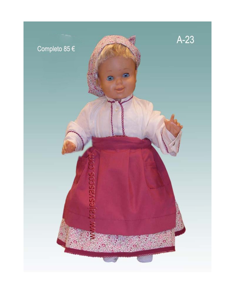 Traje  caserita  para bebe A23 - 1