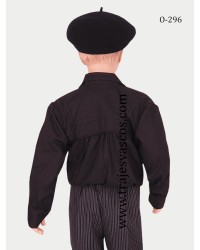 Brusa beltza mutilarentzat O296.