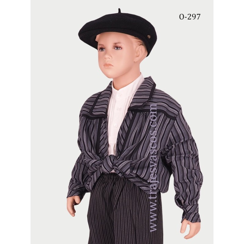 Brusa grisa mutilarentzat O297 - 4