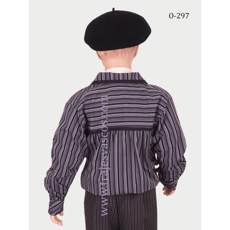 Brusa grisa mutilarentzat O297 - 6