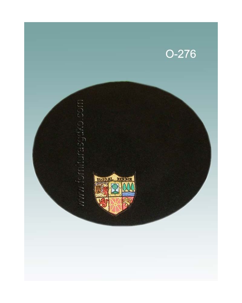 Boina con escudo para niño O276 - 1