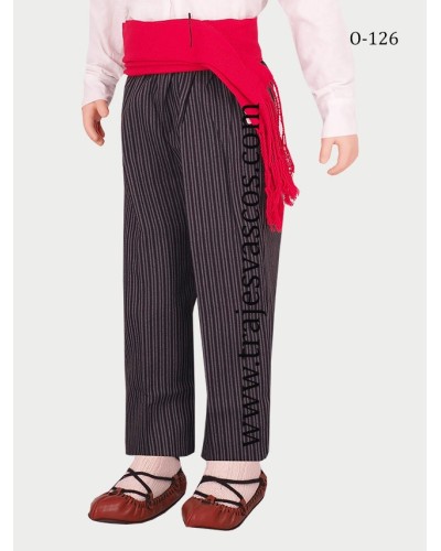Pantalón vasco de niño O126 - 3