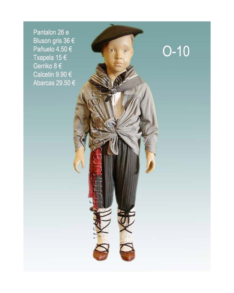 Trajes vascos niño O10 - 1