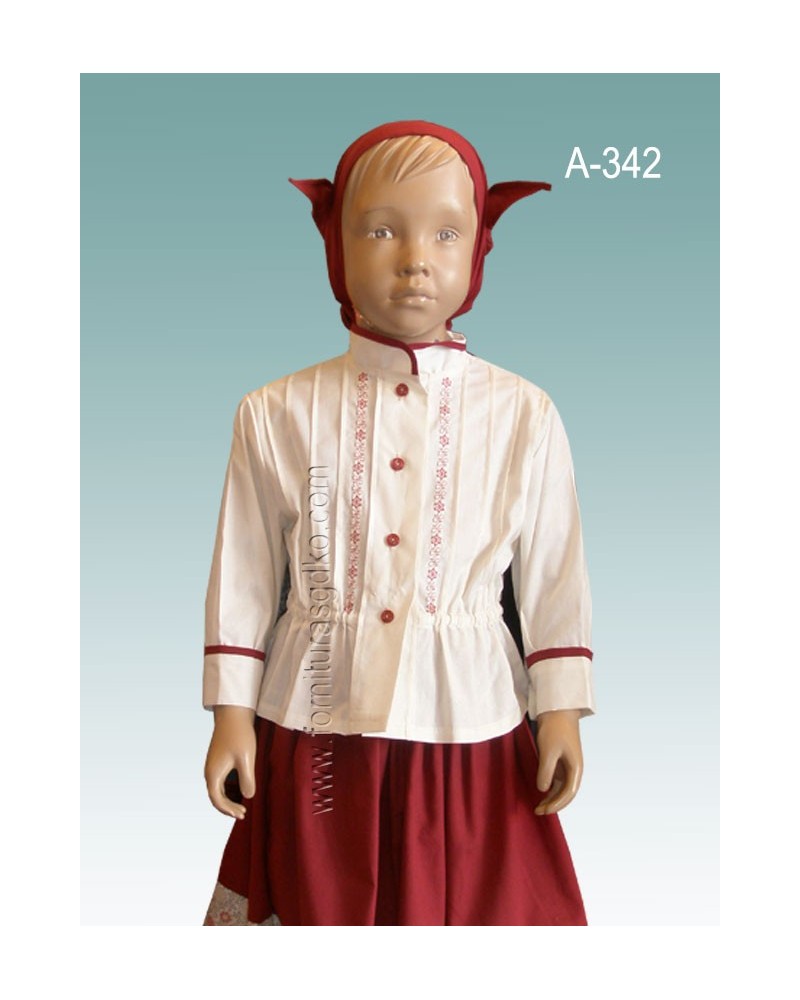 Blusa bordada para niña A342 - 1