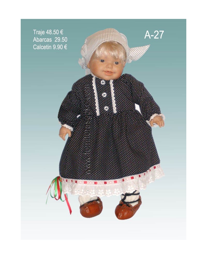 Ropa aldeanita para bebe A27 - 1