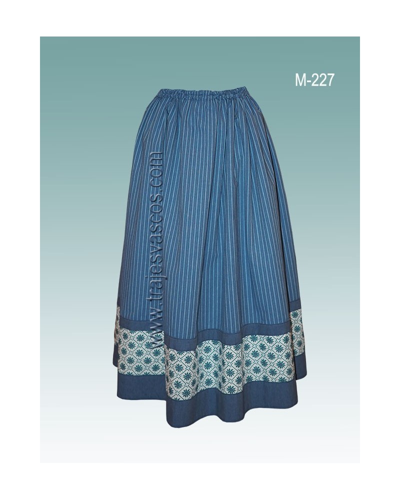 Falda aldeana vasca M227. - 1