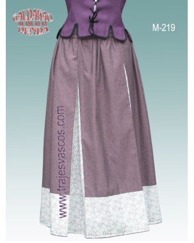Falda casera M219. - 1