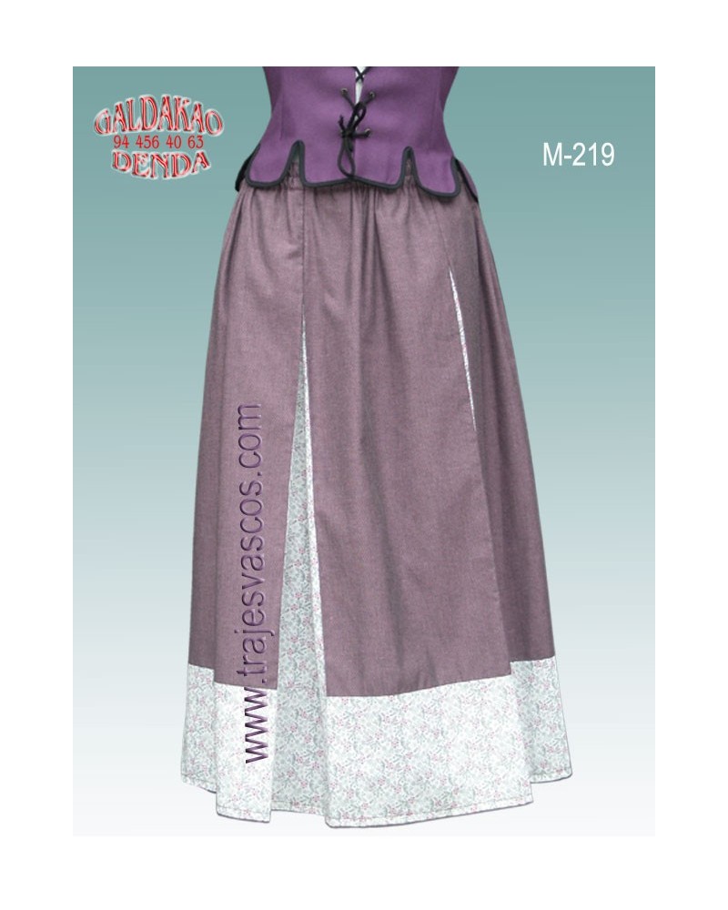 Falda casera M219. - 1