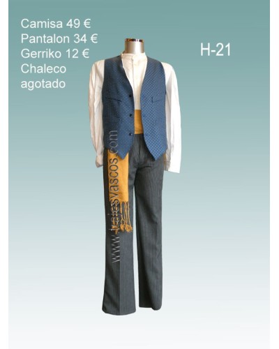 Traje aldeano H21 - 1