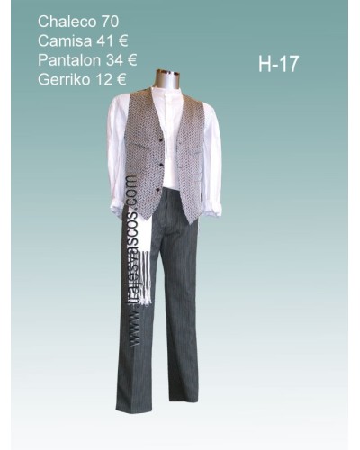 Traje aldeano vasco H17 - 1